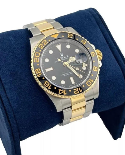 GMT-Master II Rolesor Yellow and black ceramic