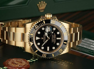 Submariner Date in yellow gold